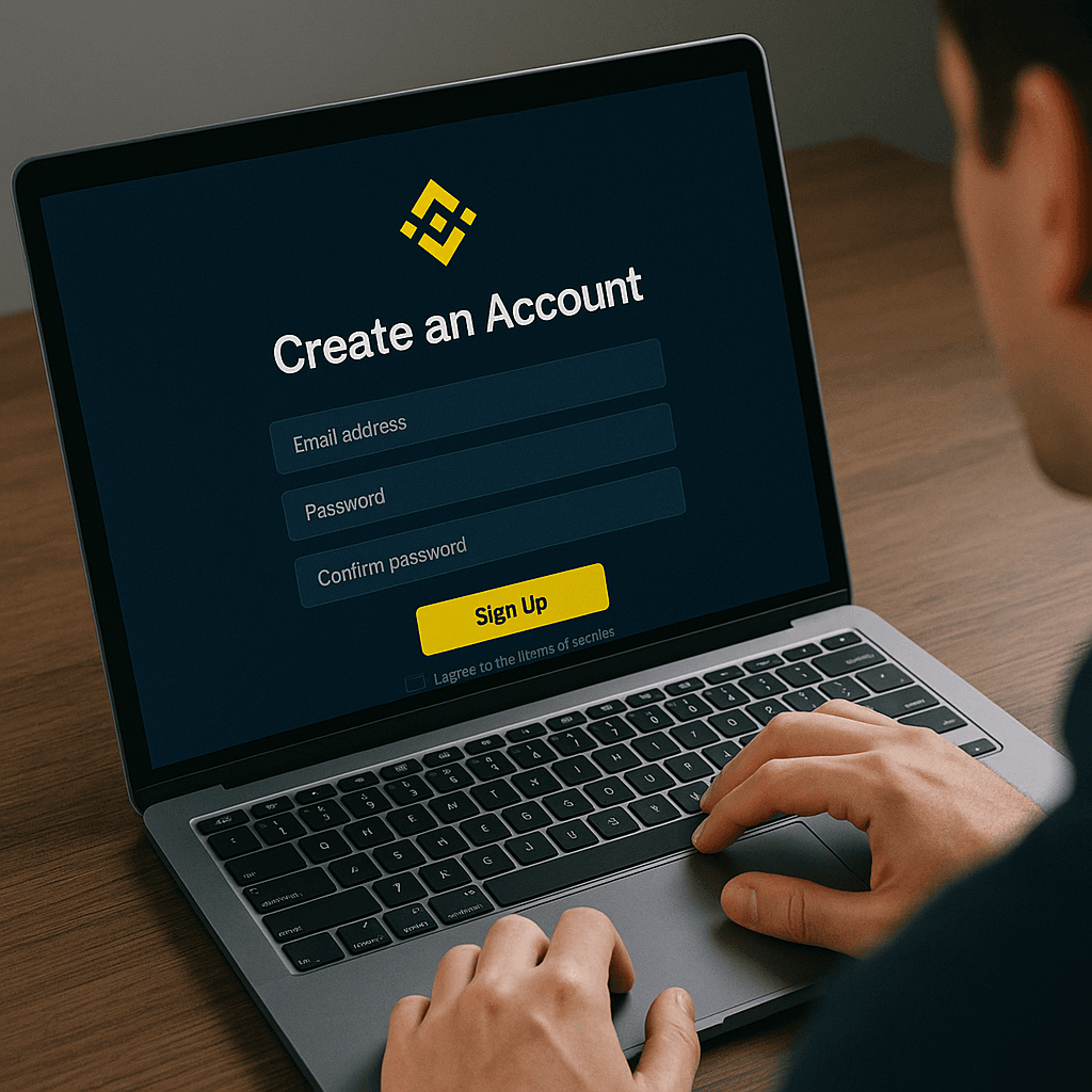 Ustvarjanje računa na kripto menjalnici Binance – kriptovalute za začetnike